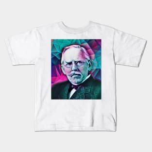 Jacob Riis Portrait | Jacob Riis artwork 8 Kids T-Shirt